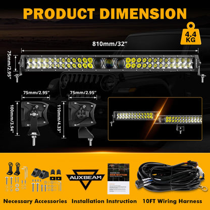 New 5D-PRO Series Super Bright LED Light Bars - SLBSTORE