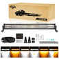 Auxbeam 6 MODES SERIES WHITE&AMBER LED LIGHT BARS 3 INCH/4INCH/7INCH/12INCH/20INCH/22 INCH/30 INCH/42 INCH/50 INCH