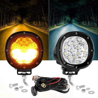 AUXBEAM P4 SERIES | 4 INCH 90W 9000LM 6 MODES LED PODS DRIVING LIGHTS - SLBSTORE
