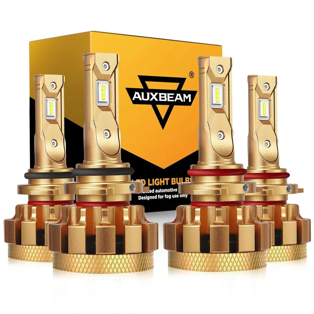 Auxbeam F-16 PLUS Series 18000LM 70W LED Headlight Bulbs 6000K Cool White - SLBSTORE