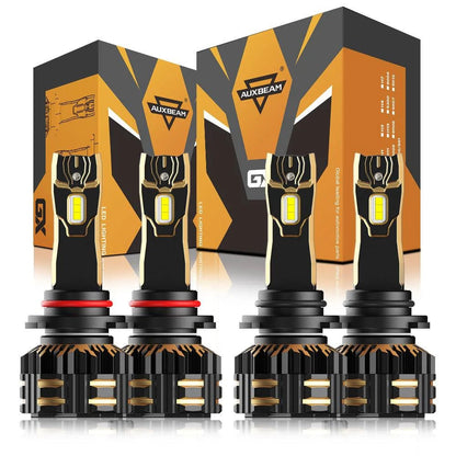 AUXBEAM GX SERIES 25000LM 120W LED HEADLIGHT BULBS 6500K COOL WHITE - SLBSTORE