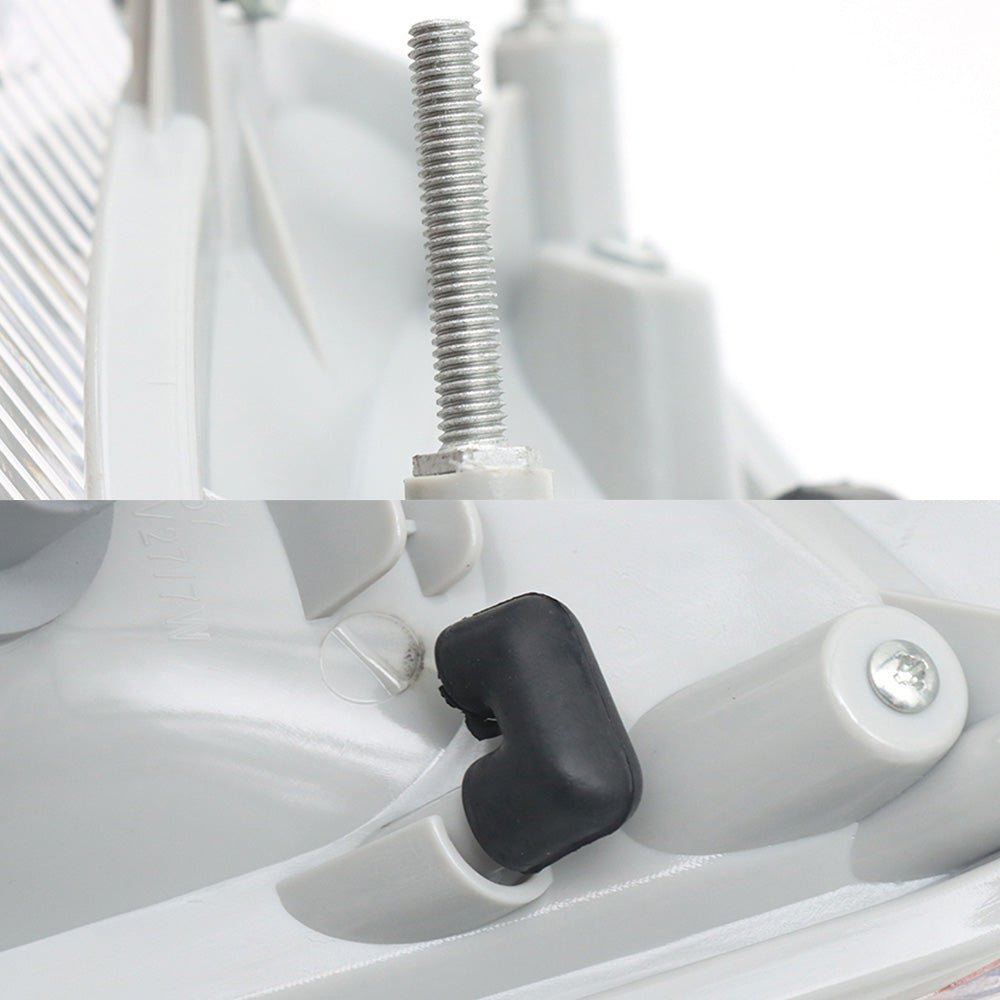 Chrome Headlight Assembly Fit For 2005 - 2015 Peterbilt 325 330 335 337 340 348 Pair - SLBSTORE