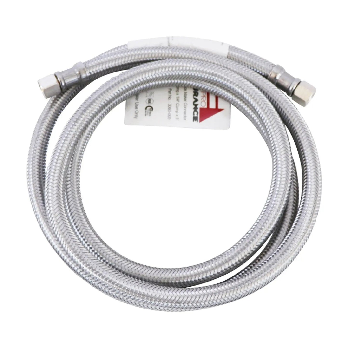 Refrigerator Water Line Ice Maker Flexible Braided Stainless Steel Water Supply Hose - SLBSTORE
