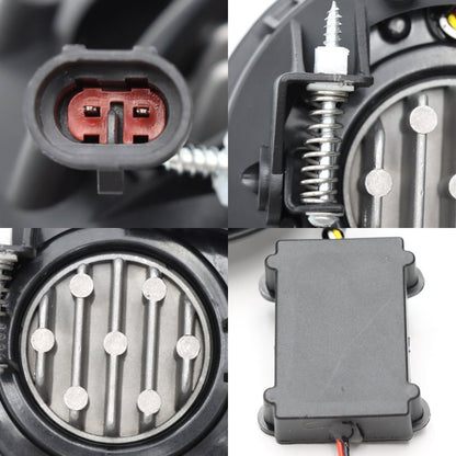 Pair LED Fog Lights Compatible With 2000 - 2015 Freightliner CenturyColumbia - SLBSTORE