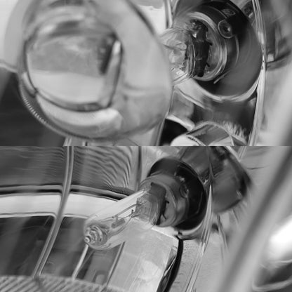 Chrome Halogen Headlights Assembly Compatible With Freightliner Columbia2004 - 2017 Passenger Side,Right Light - SLBSTORE