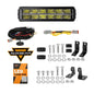 AUXBEAM SP-DRL SERIES 12 INCH 70W 8160LM DUAL ROW OFF ROAD LED LIGHT BAR WITH AMBER&WHITE DRL - SLBSTORE