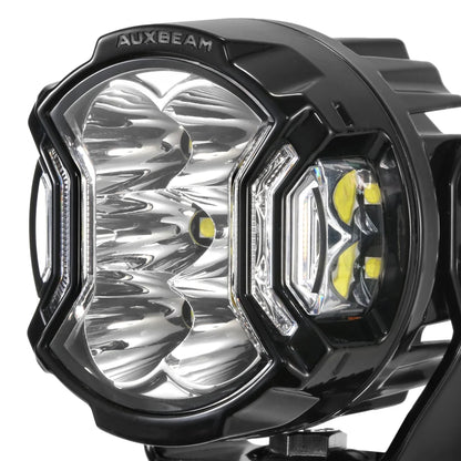 V - ULTRA SERIES | 3 INCH 108W LED SIDE SHOOTER WHITE POD LIGHTS WITH AMBER DRL - SLBSTORE