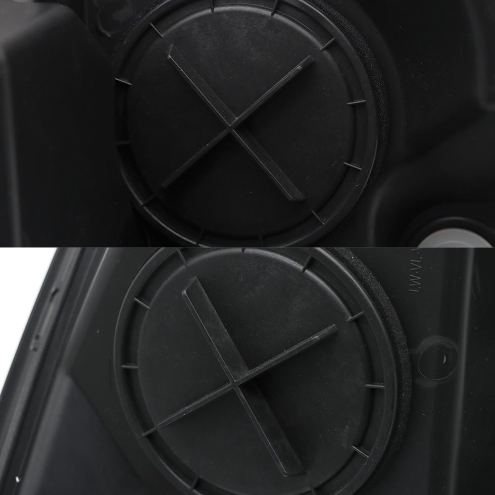 For Volvo VNL 2004 - 2017 Truck Black Projector Halogen Headlight Right Passenger - SLBSTORE