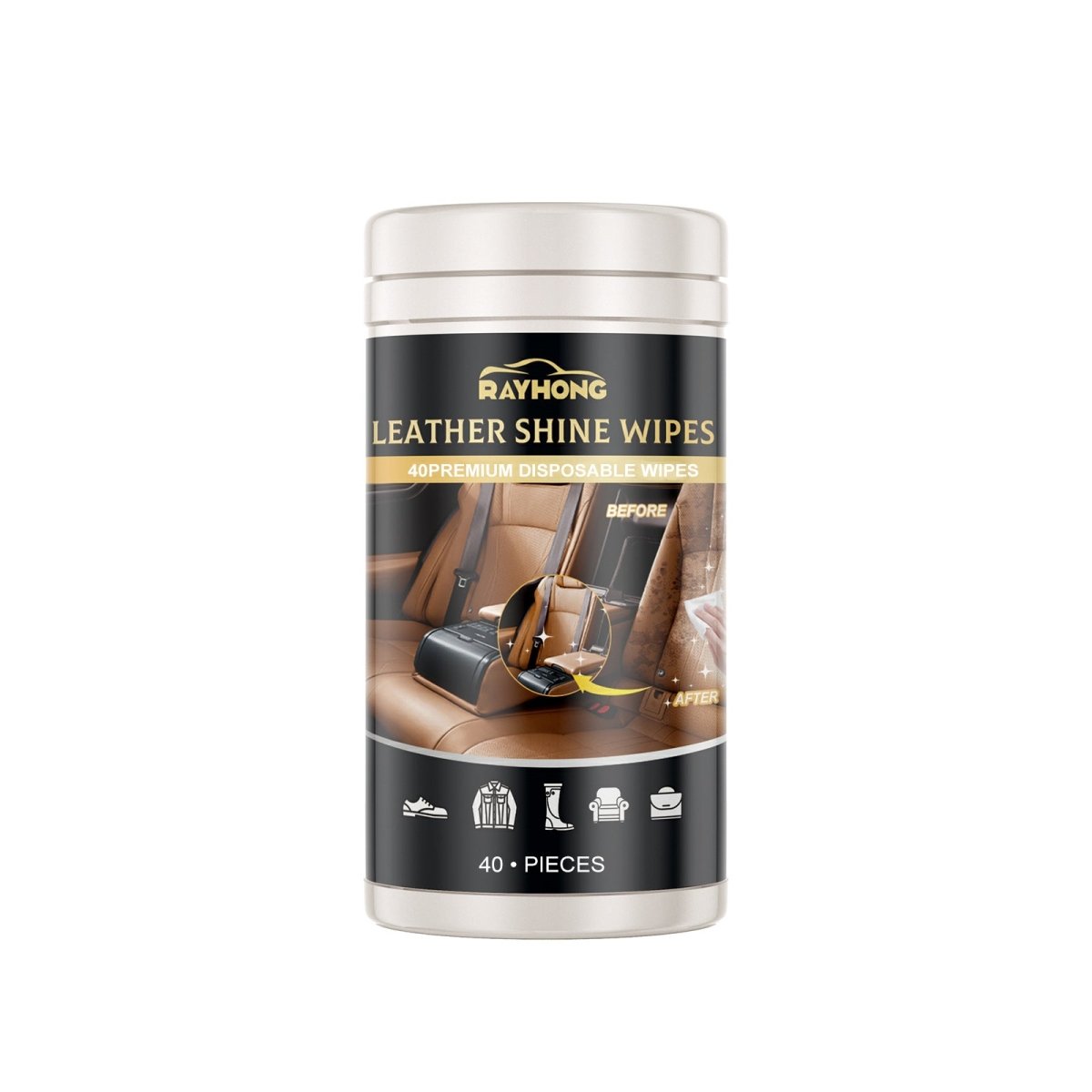 Leather Cleaning Wipes Sofas And Cars - SLBSTORE
