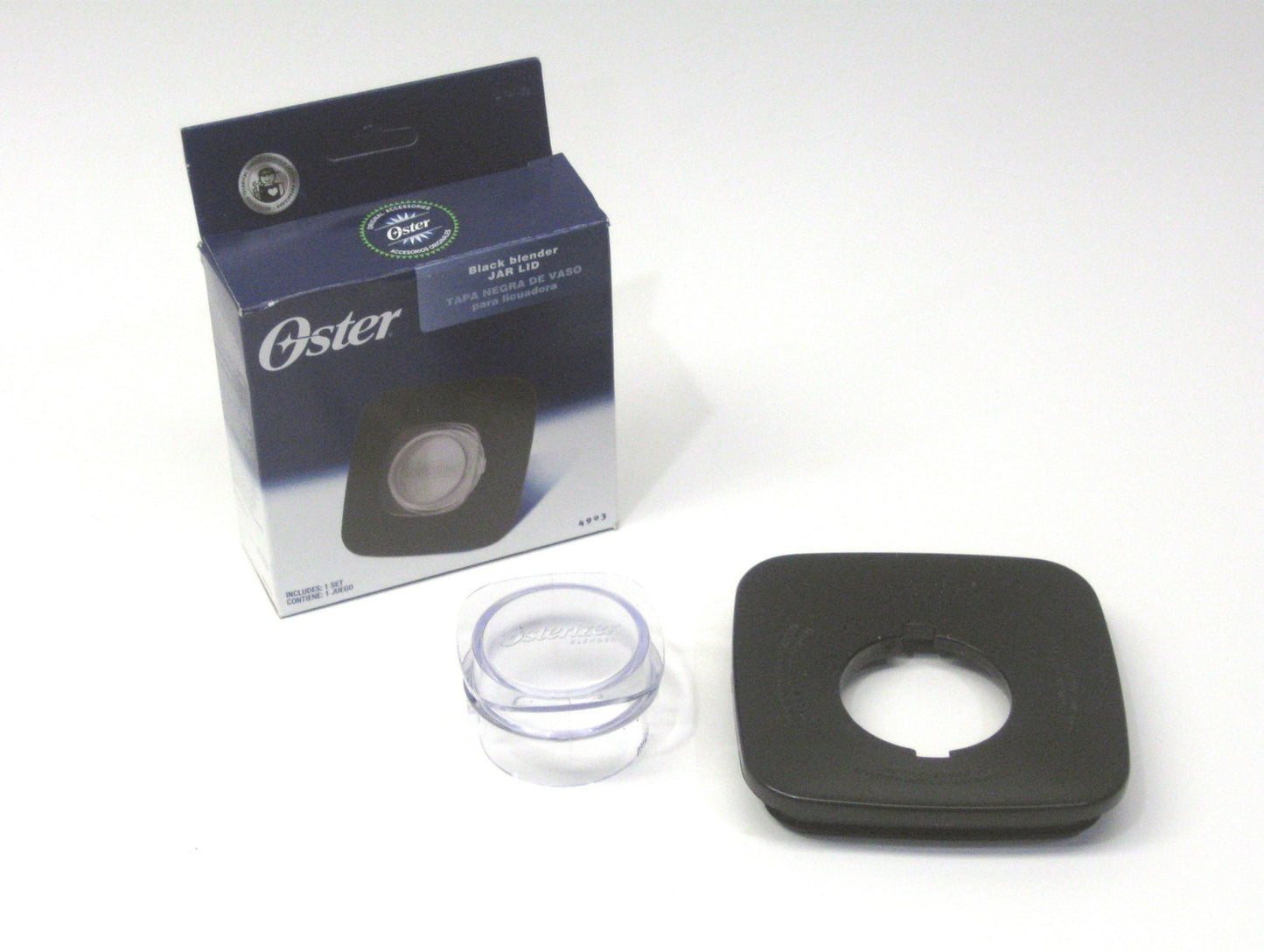 Oster OEM 4903 Lid Cover for Blender Jars Square Black Rubber - SLBSTORE