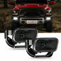 LED Fog Lights Dodge Ram 1500 2009 - 2012, Ram 2500/3500 2010 - 2018 Auxbeam (Black) - SLBSTORE