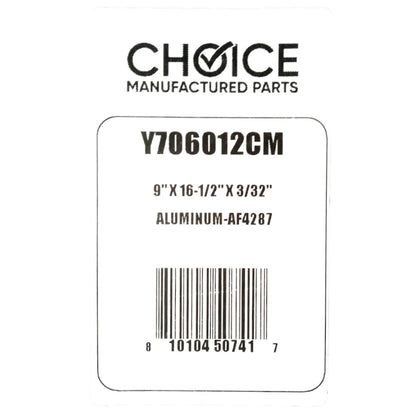 CMP Y706012 Aluminum Grease Range Hood Filter for Whirlpool Jenn Air WPY706012 - SLBSTORE