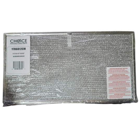 CMP Y706012 Aluminum Grease Range Hood Filter for Whirlpool Jenn Air WPY706012 - SLBSTORE