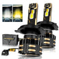 H4 HIGH POWER & BRIGHTNESS GX BI-COLOR SERIES 25000LM 110W LED HEADLIGHT BULBS - SLBSTORE