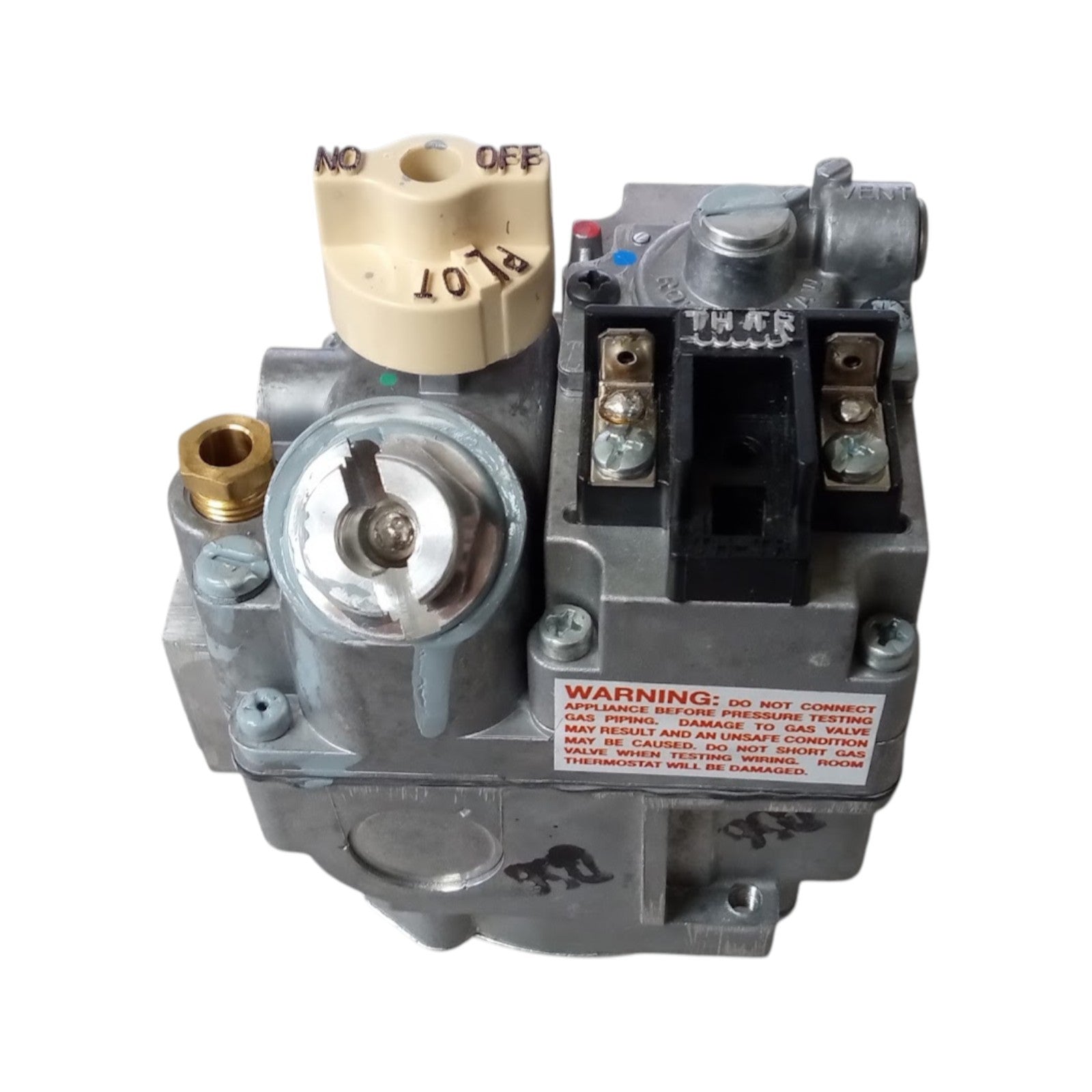 Robertshaw 700-400 24 Volt Gas Valve for HVAC Heating Controls Straight Through - SLBSTORE