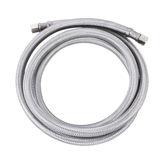 Universal Ice Maker Flexible Braided Stainless Steel Water Supply Hose - SLBSTORE