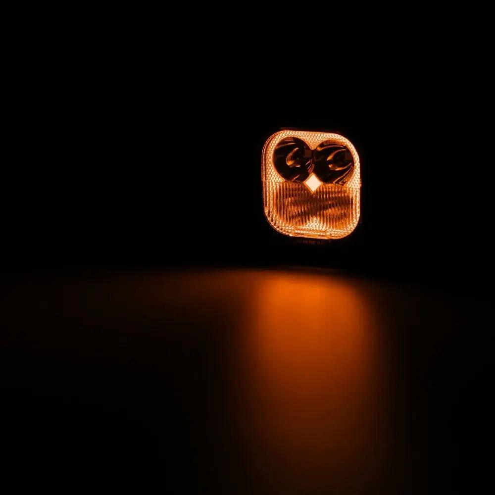 AUXBEAM 3" 116W RGB LED Pod Lights COMBO Beam 8 Color Lights Color Play 12960LM - SLBSTORE