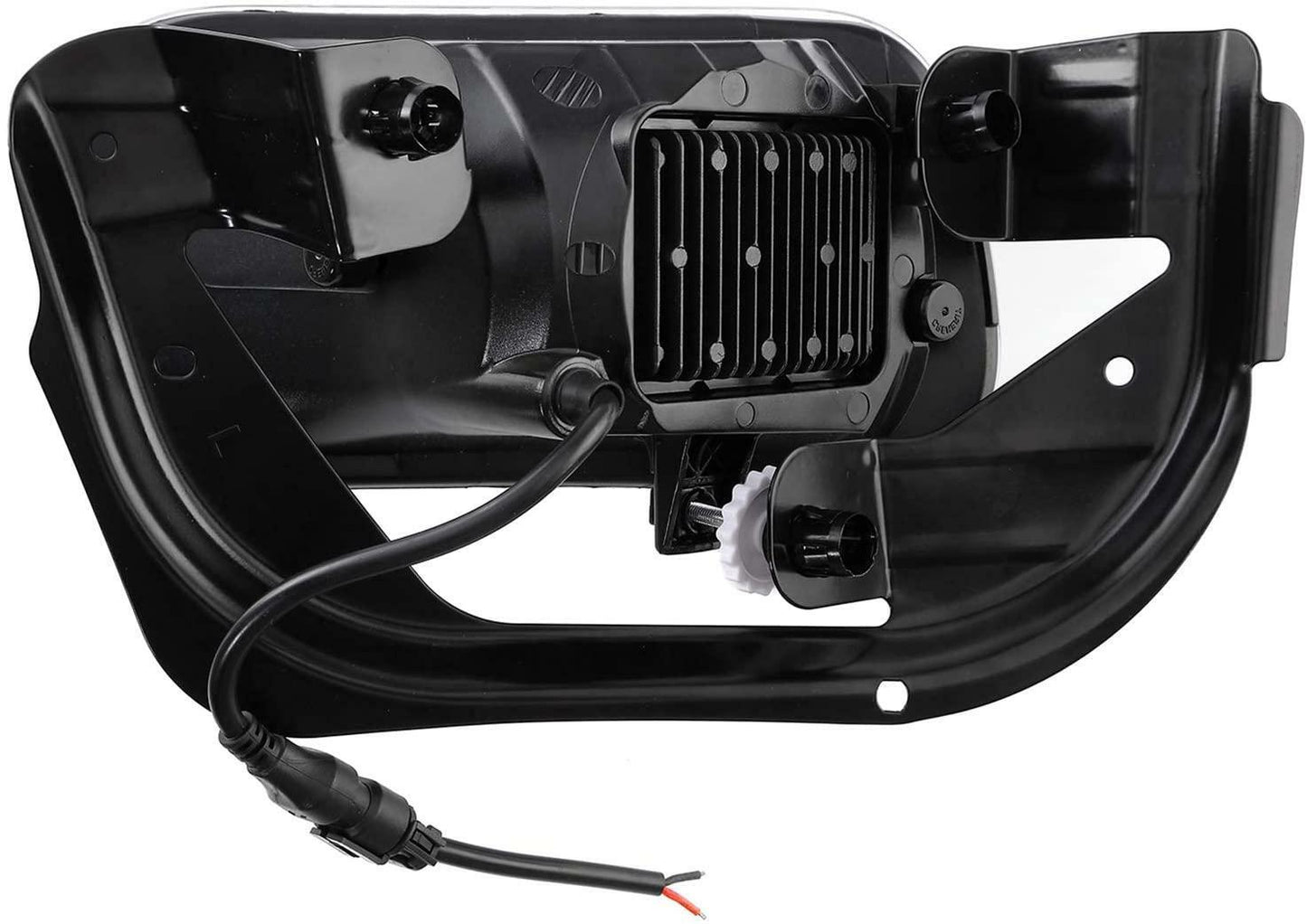 LED Fog Lights Dodge Ram 1500 2009 - 2012, Ram 2500/3500 2010 - 2018 Auxbeam (Black) - SLBSTORE