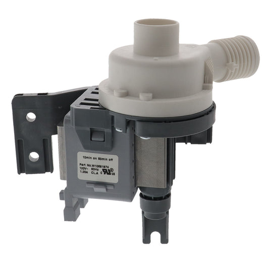 Washing Machine Pump for Whirlpool W10581874 - SLBSTORE
