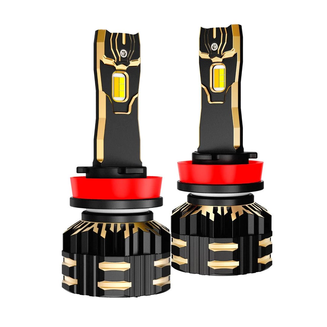 AUXBEAM GX BI - COLOR SMART Serie 25000LM 110W LED Headlight Bulbs App Control NEW - SLBSTORE