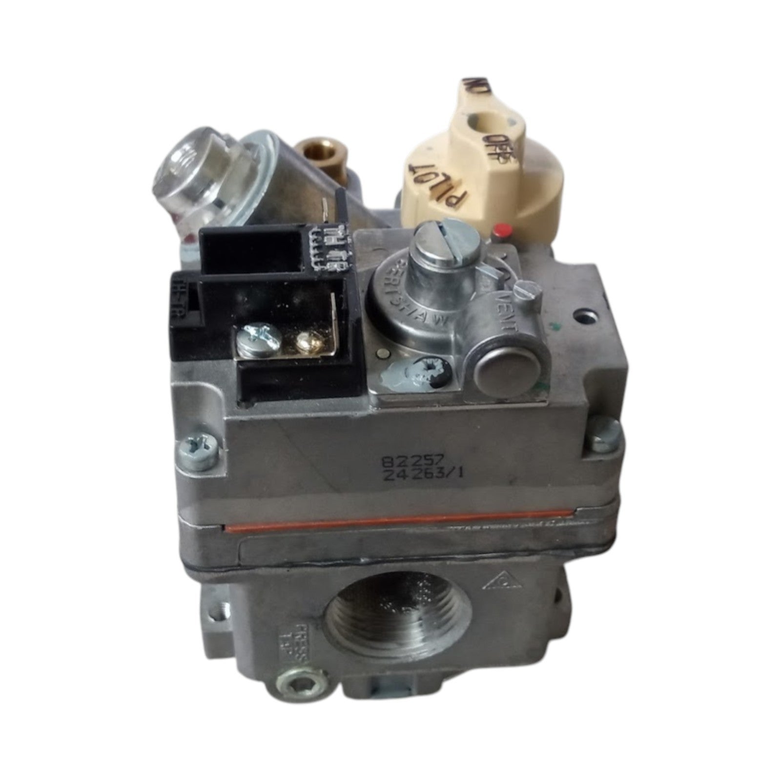 Robertshaw 700-400 24 Volt Gas Valve for HVAC Heating Controls Straight Through - SLBSTORE